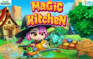 Cleaning up the Magic Kitchen (Match 3 game for Android)