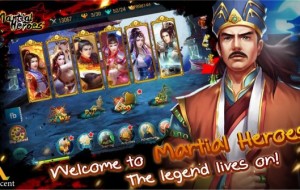 Are you ready to fight along Martial Heroes [Android Game Review]